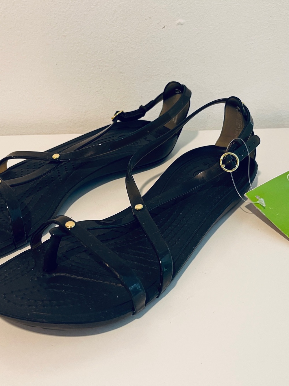 Crocs Really Sexi Strappy Sandals Jelly Flip Flops - Womens 8 - Picture 5 of 5